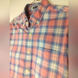 American Eagle Men's Plaid Long Sleeve button down Sz XS Seriously Soft Shirt‎